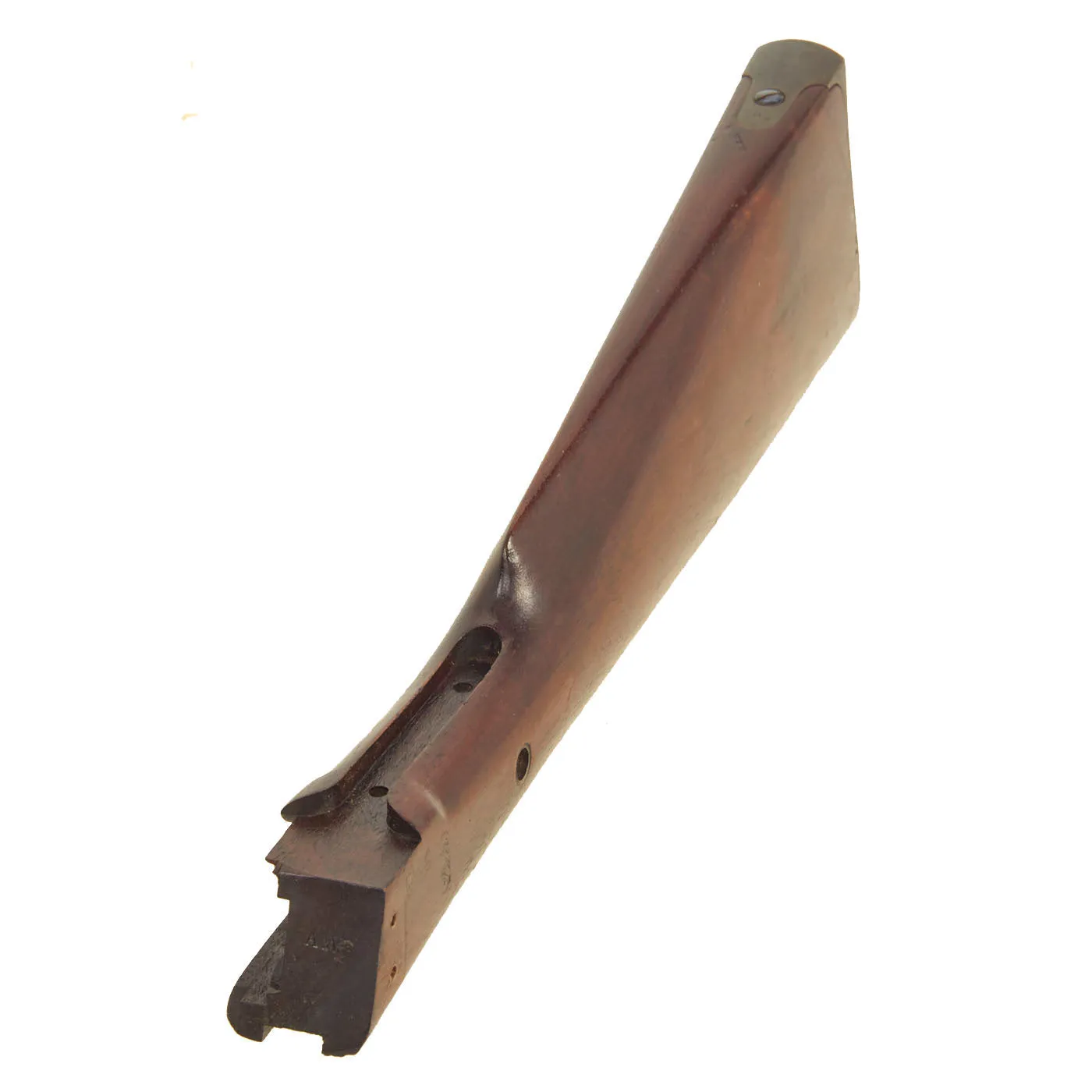 Original U.S. Civil War Sharps New Model 1859 Military Rifle Butt Stock - Excellent Condition with Cartouches