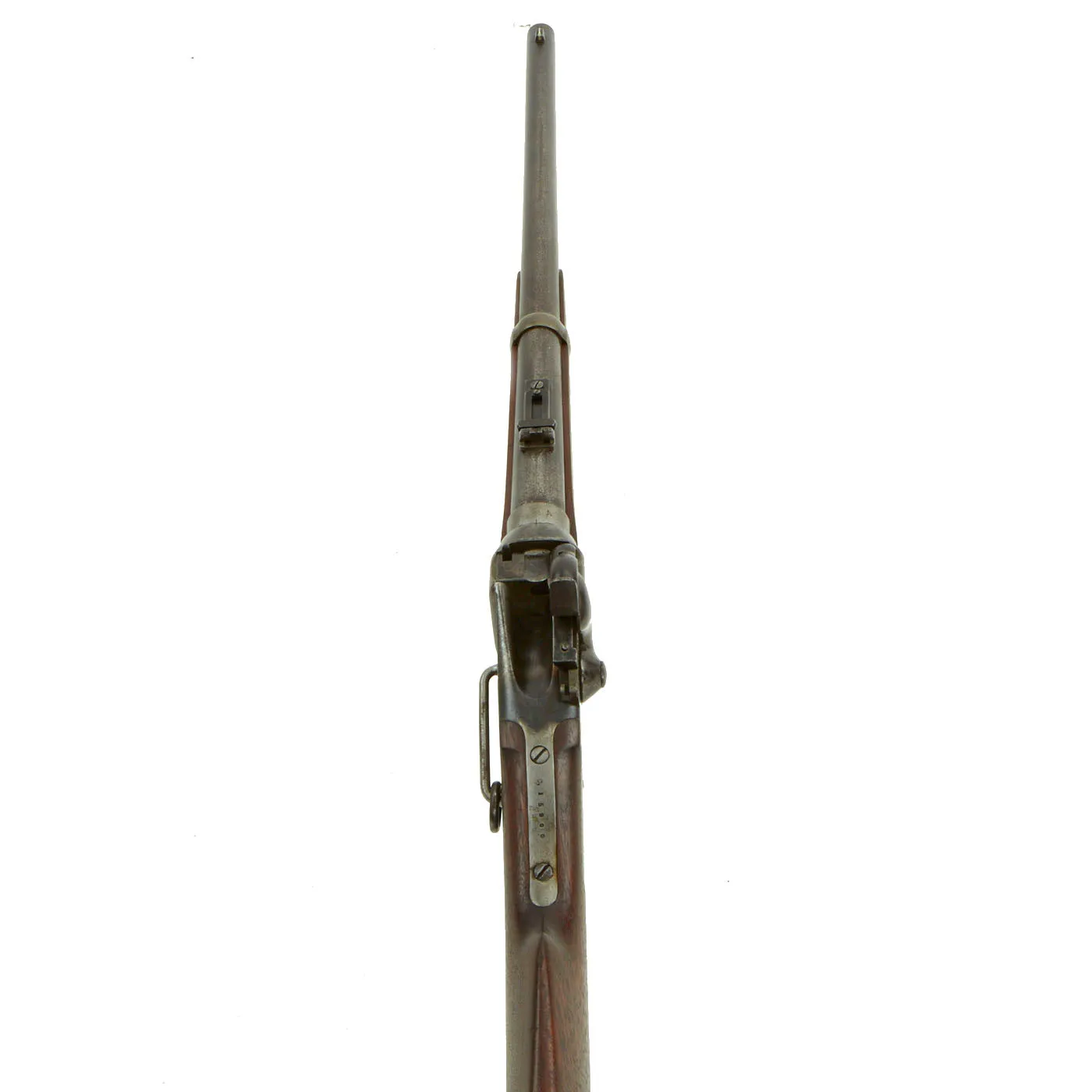 Original U.S. Civil War Sharps New Model 1863 Saddle-Ring Carbine Converted to .50-70 Govt. - Serial C,15900