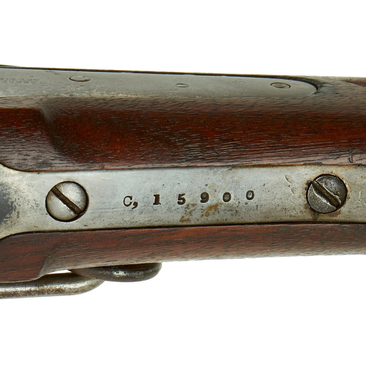 Original U.S. Civil War Sharps New Model 1863 Saddle-Ring Carbine Converted to .50-70 Govt. - Serial C,15900