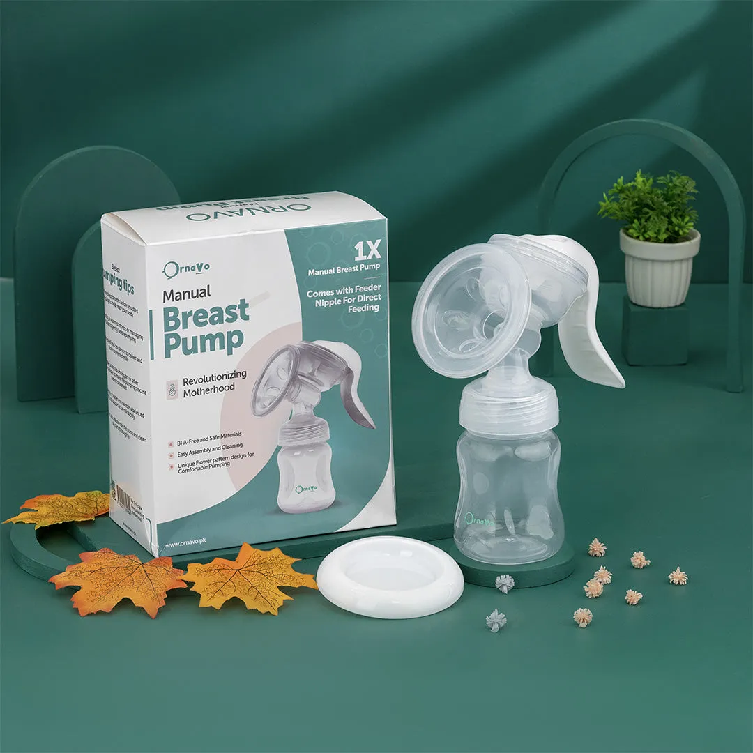 Ornavo GentleFlow Manual Breast Pump