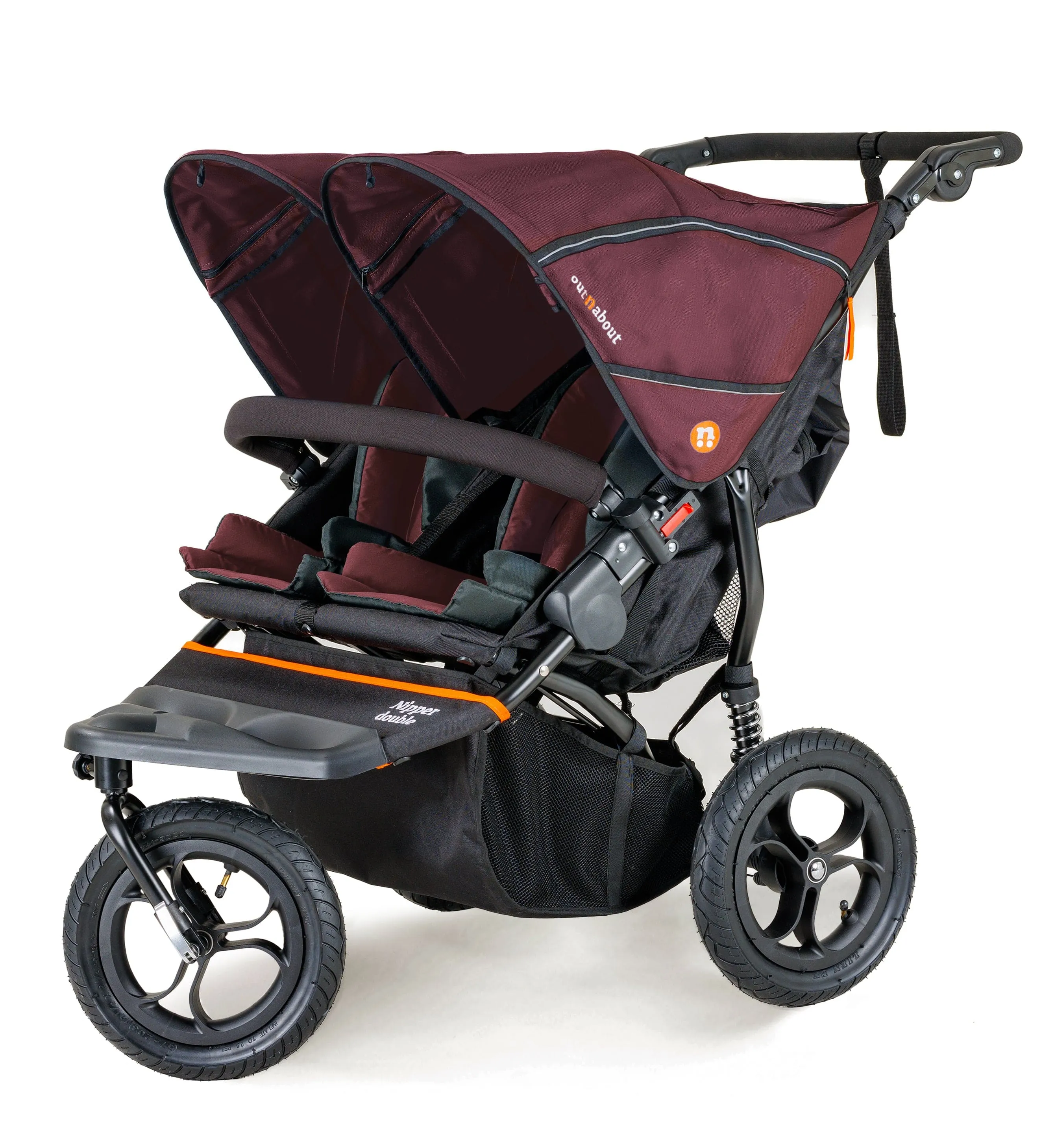 Out n About Nipper Double Duo Ultimate Bundle in Brambleberry Red