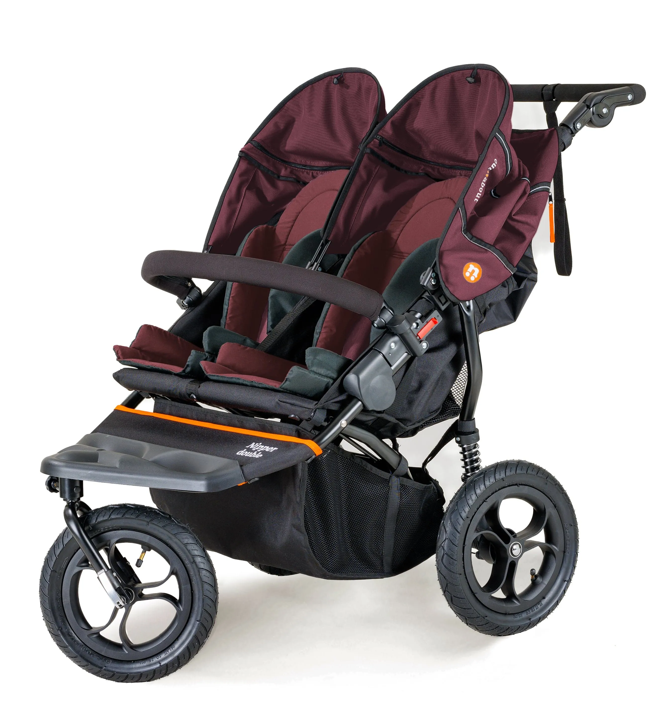 Out n About Nipper Double Duo Ultimate Bundle in Brambleberry Red