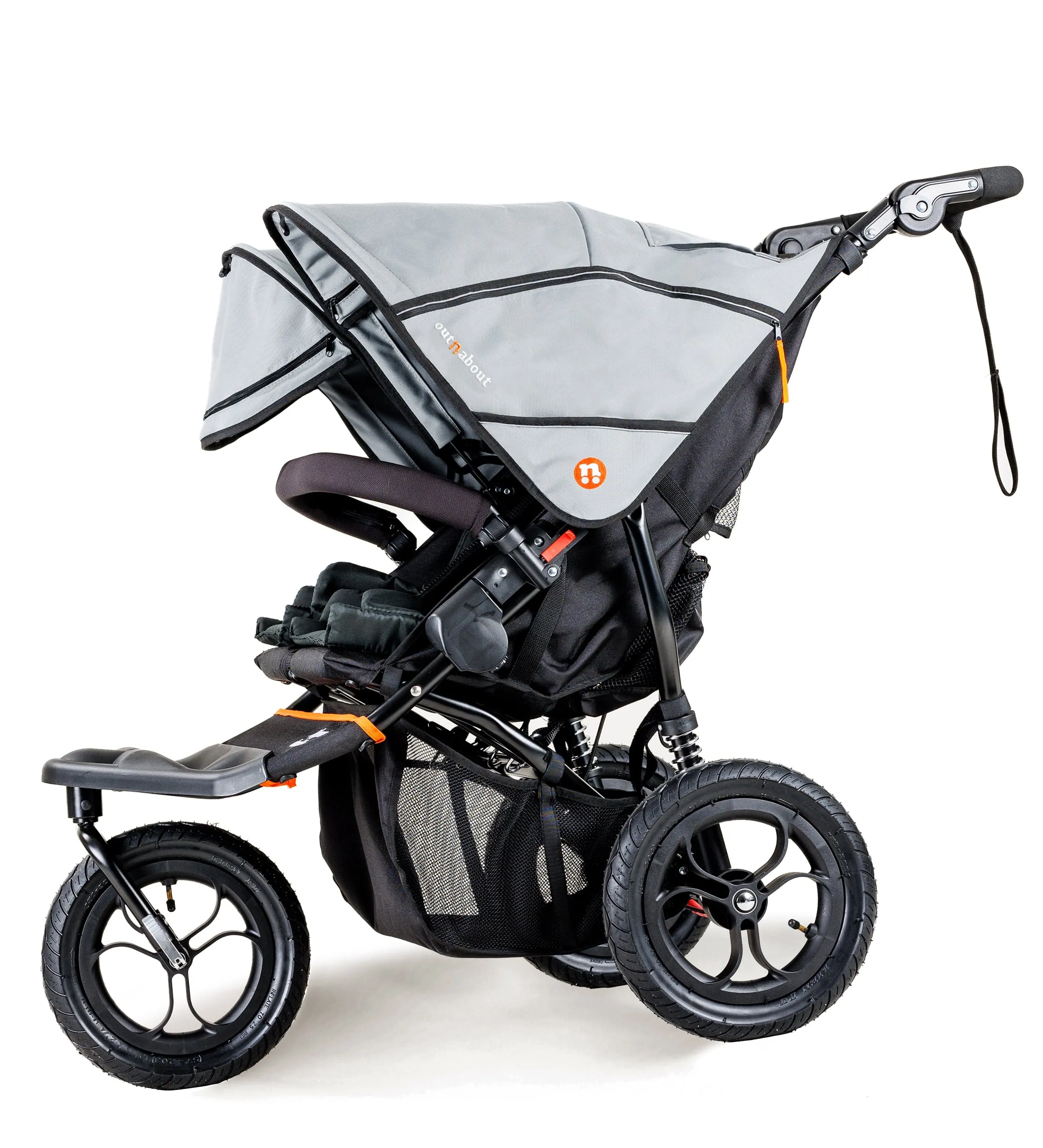 Out n About Nipper Double Duo Ultimate Bundle in Rock Salt Grey