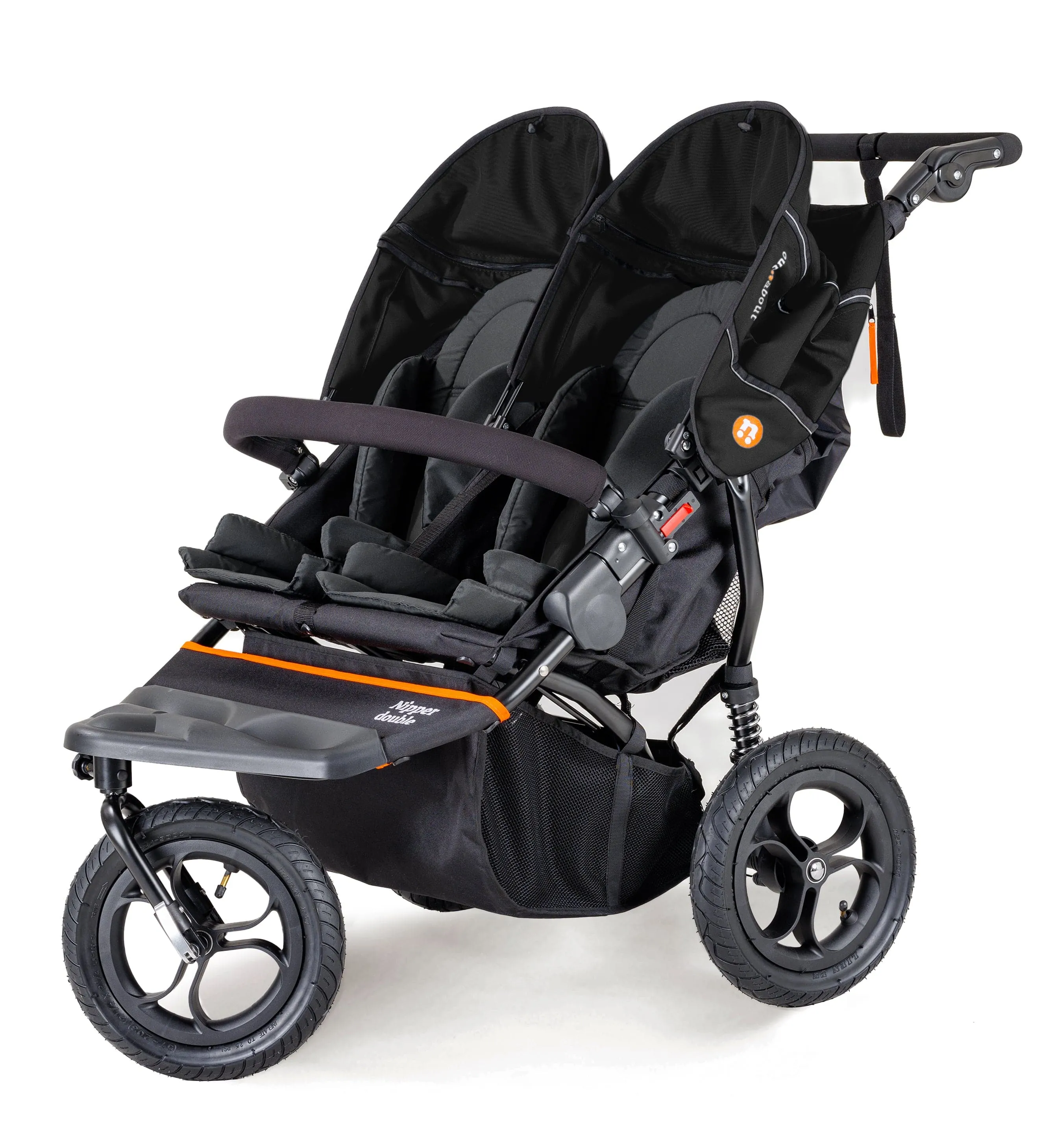Out n About Nipper Double Duo Ultimate Bundle in Summit Black