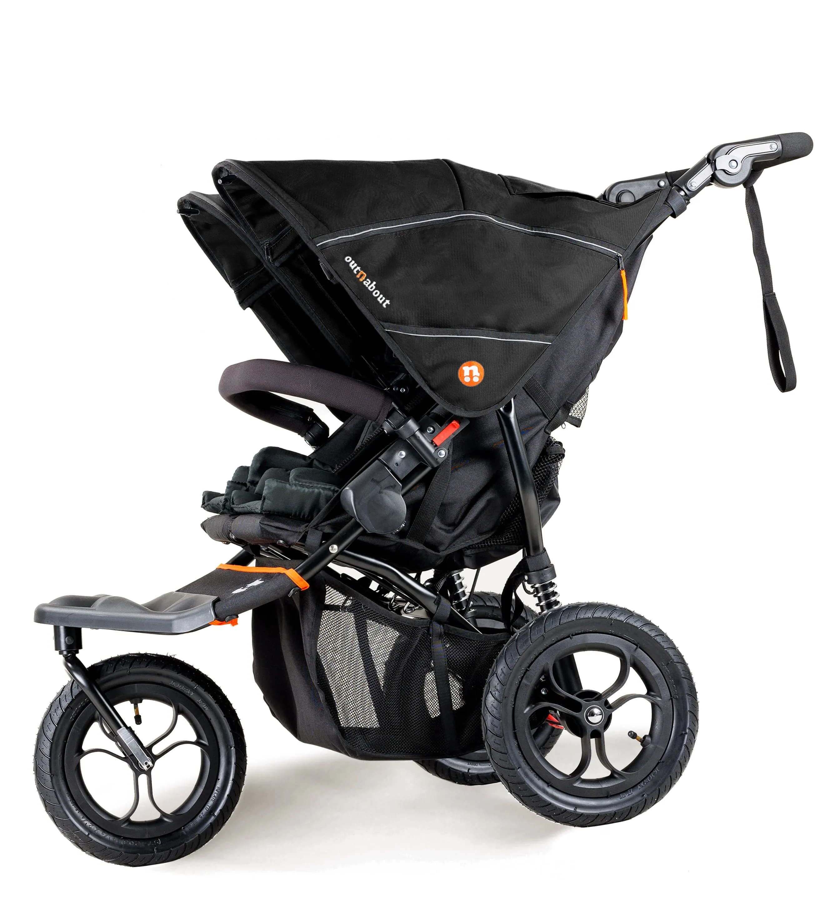 Out n About Nipper Double Duo Ultimate Bundle in Summit Black