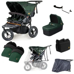 Out n About Nipper Double Duo Ultimate Bundle in Sycamore Green