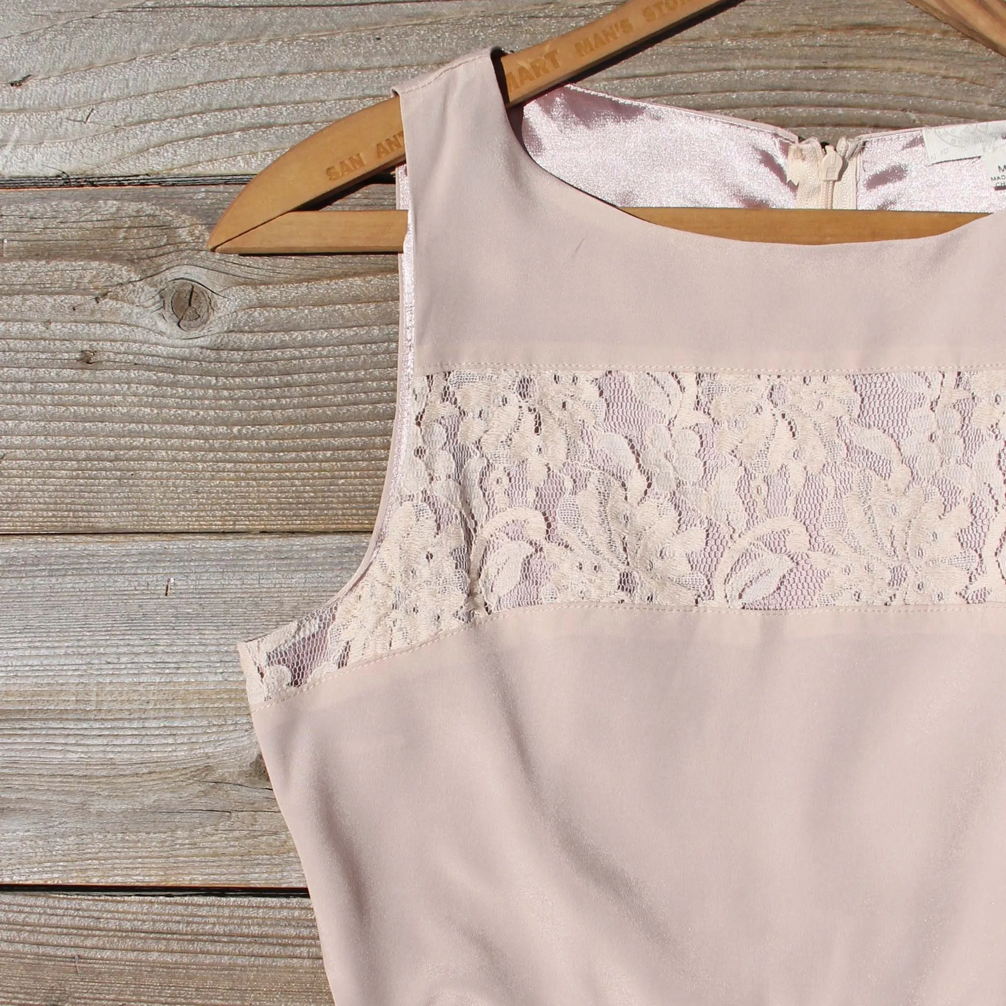 Persian Lace Dress in Sand