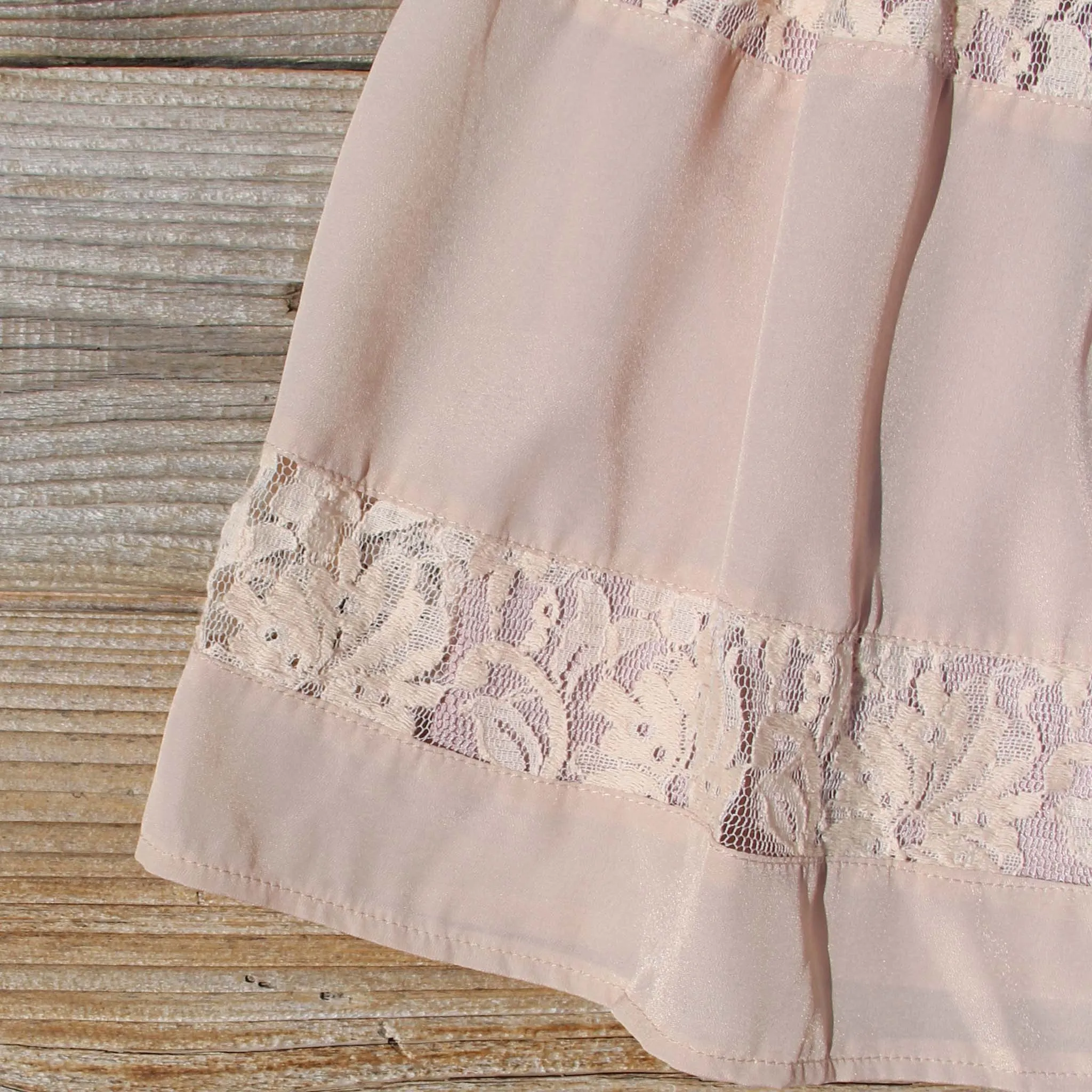 Persian Lace Dress in Sand