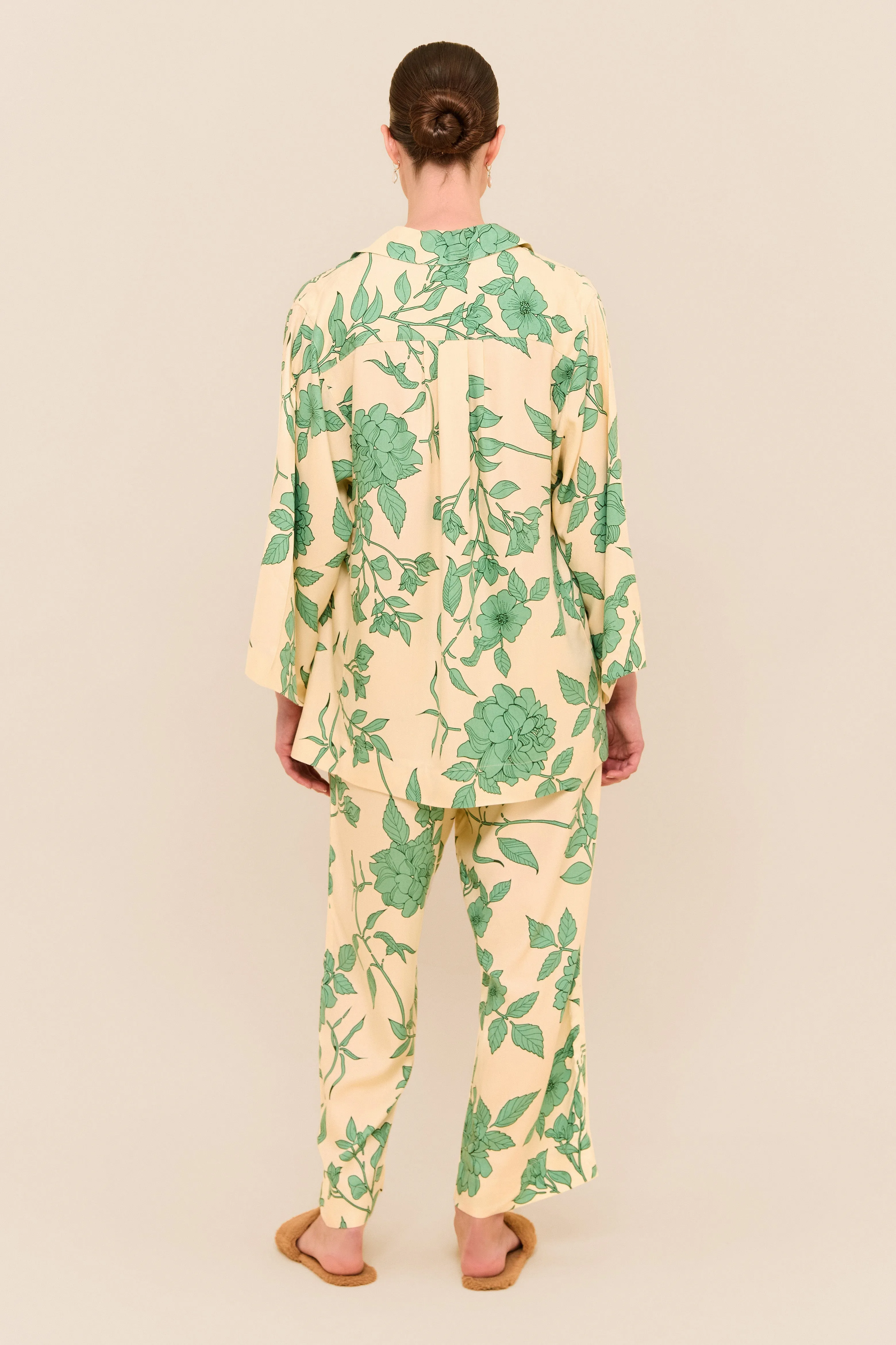 Peta Sleep Set - Long - Twill - Romantic Floral