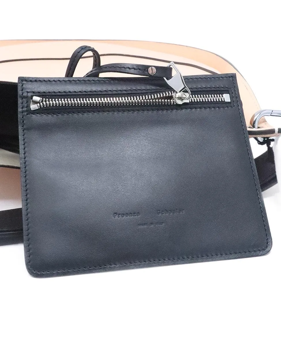 Proenza Schouler Beige & Black Leather Bag