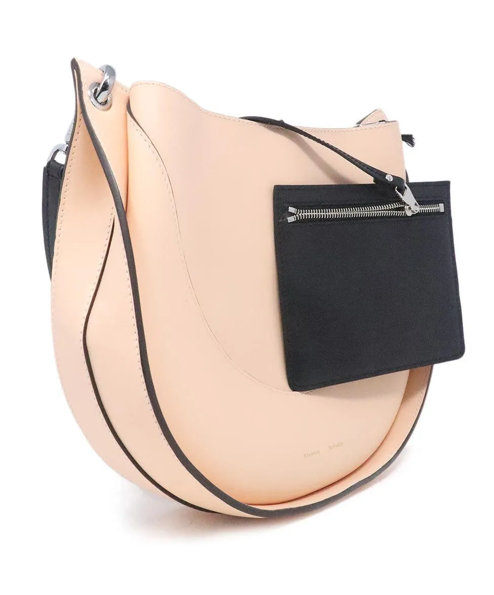 Proenza Schouler Beige & Black Leather Bag