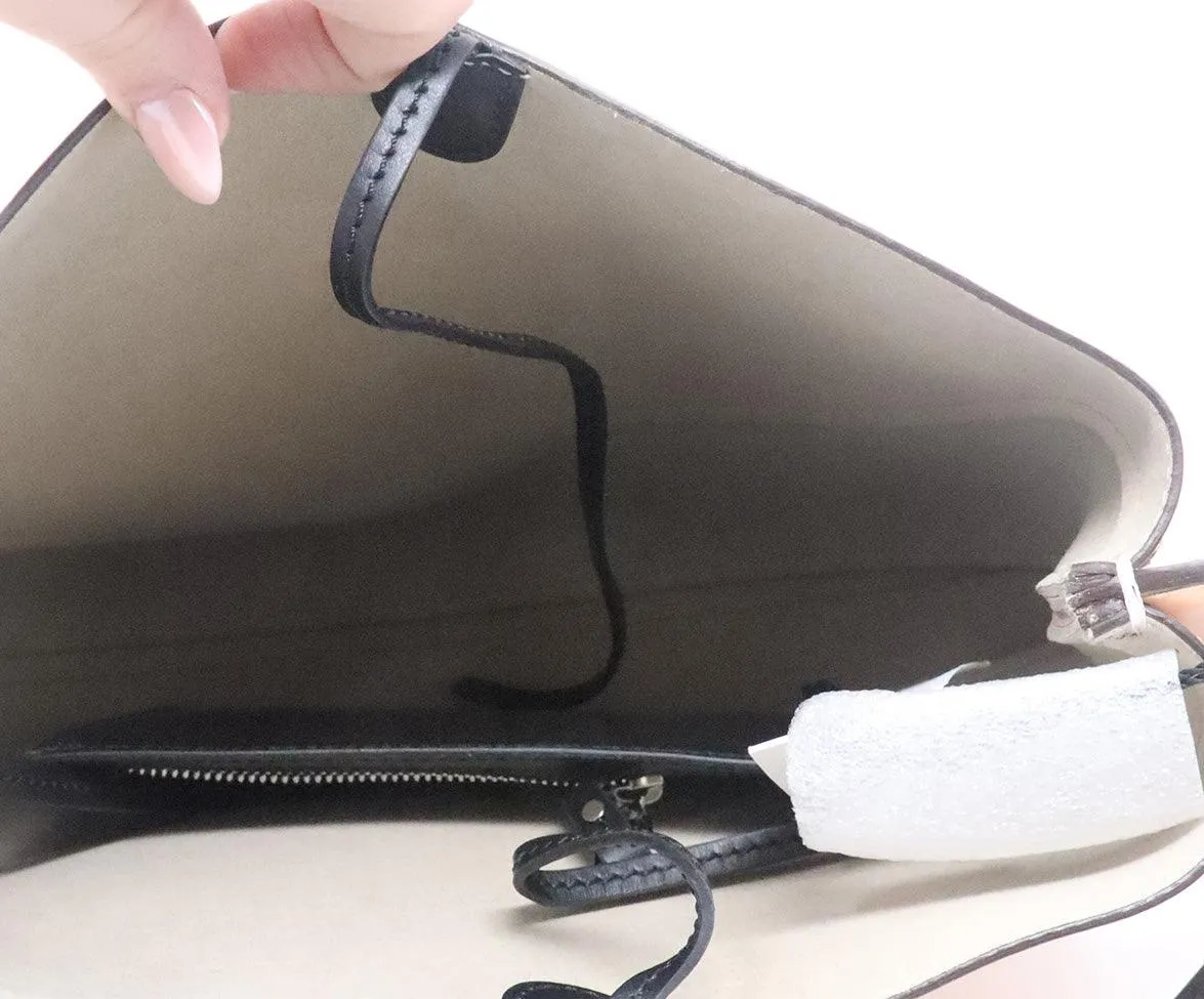 Proenza Schouler Beige & Black Leather Bag