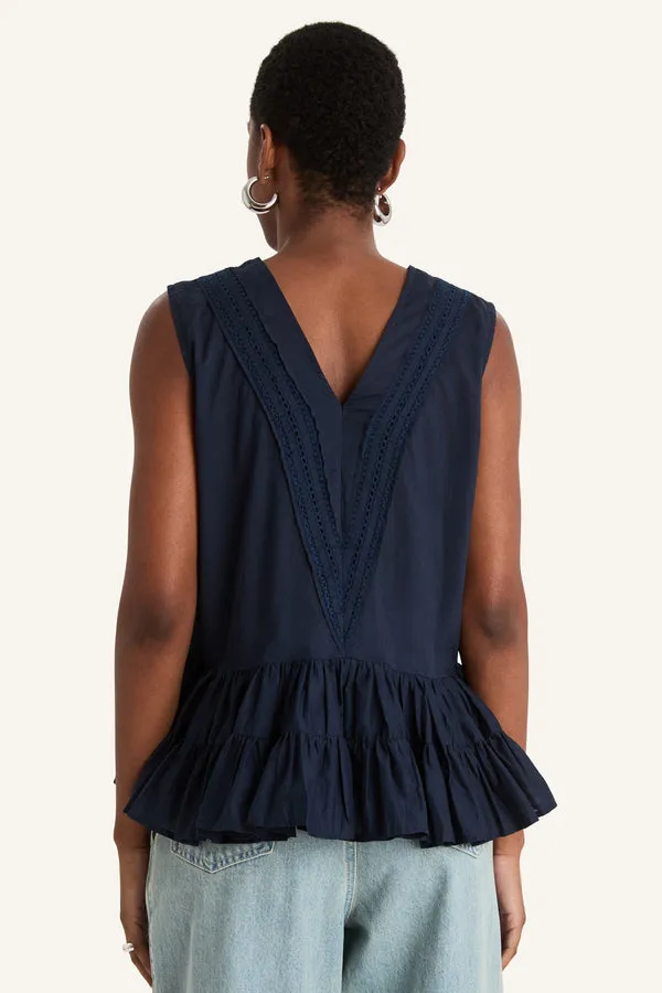 Senda Top in Navy