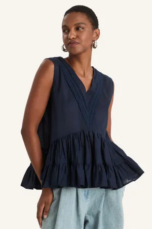 Senda Top in Navy