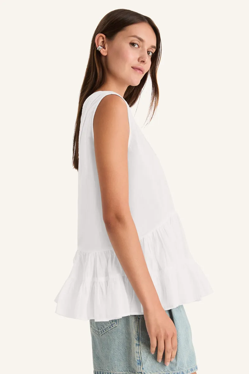 Senda Top in White