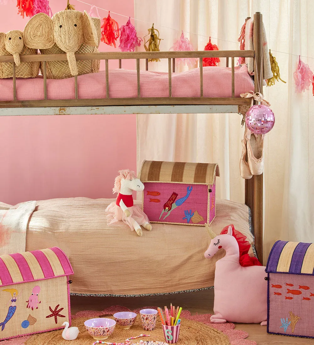 Small Toy Basket in Mermaid Design
