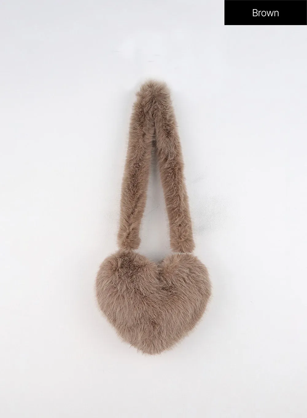 Soft Faux Fur Crossbody Bag IN317
