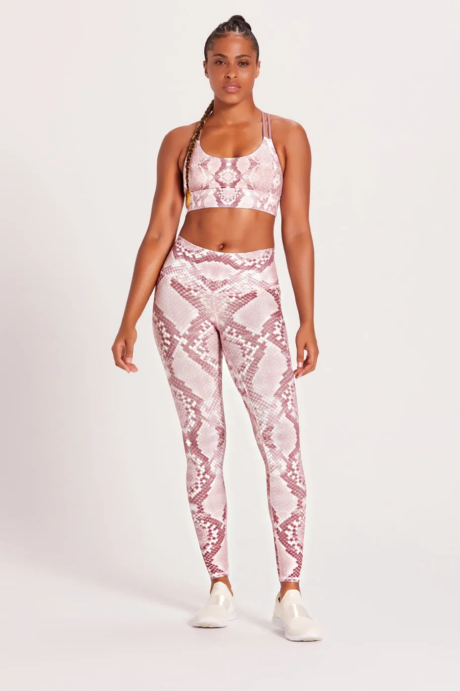 Sol Legging | Python | Rose