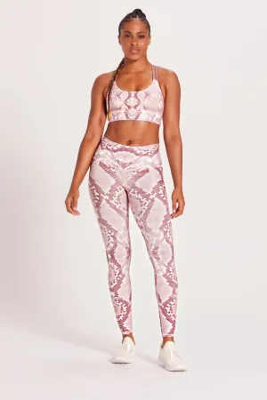 Sol Legging | Python | Rose