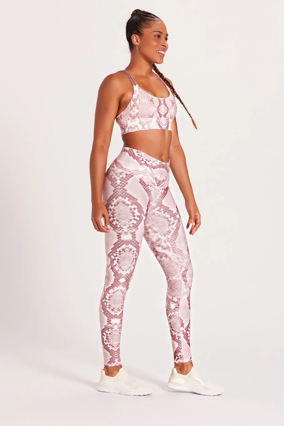 Sol Legging | Python | Rose