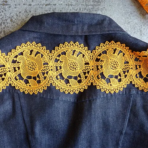 Solstiss Lace : Marigold Medallions