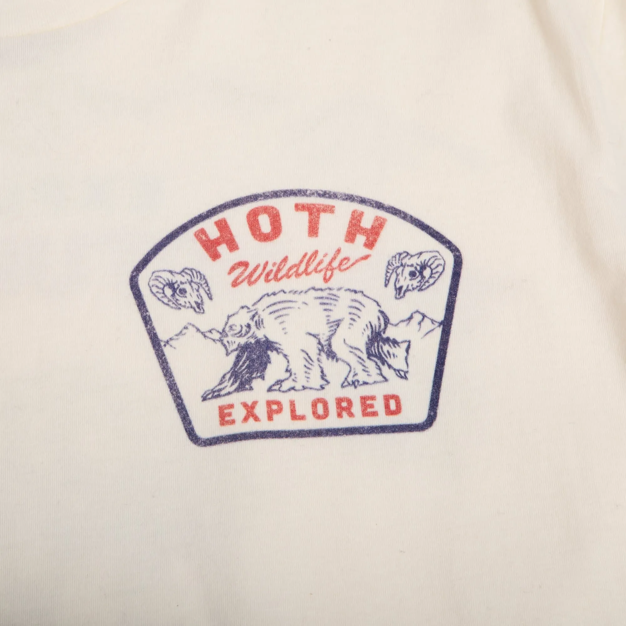 Star Wars Hoth Wildlife Expeditions Natural Tee