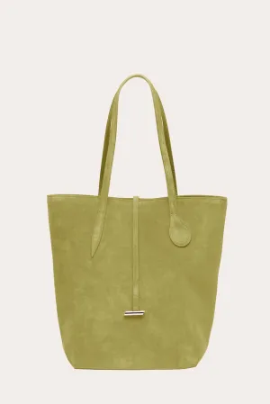 Tall Sprout Tote Army Suede