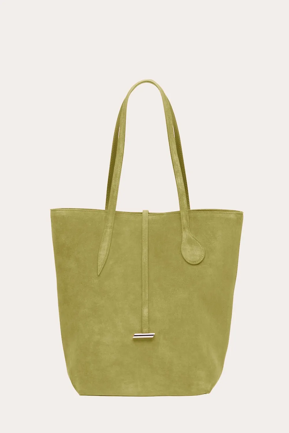 Tall Sprout Tote Army Suede