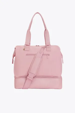 The Convertible Mini Weekender in Atlas Pink