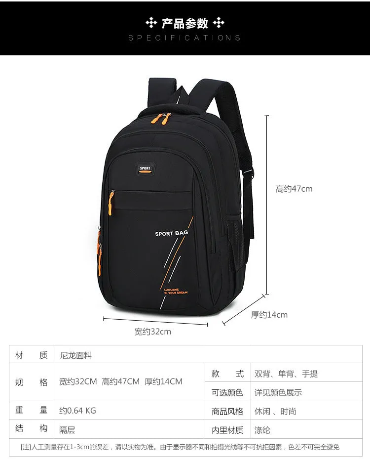 Travel polyamides Sport Backpack