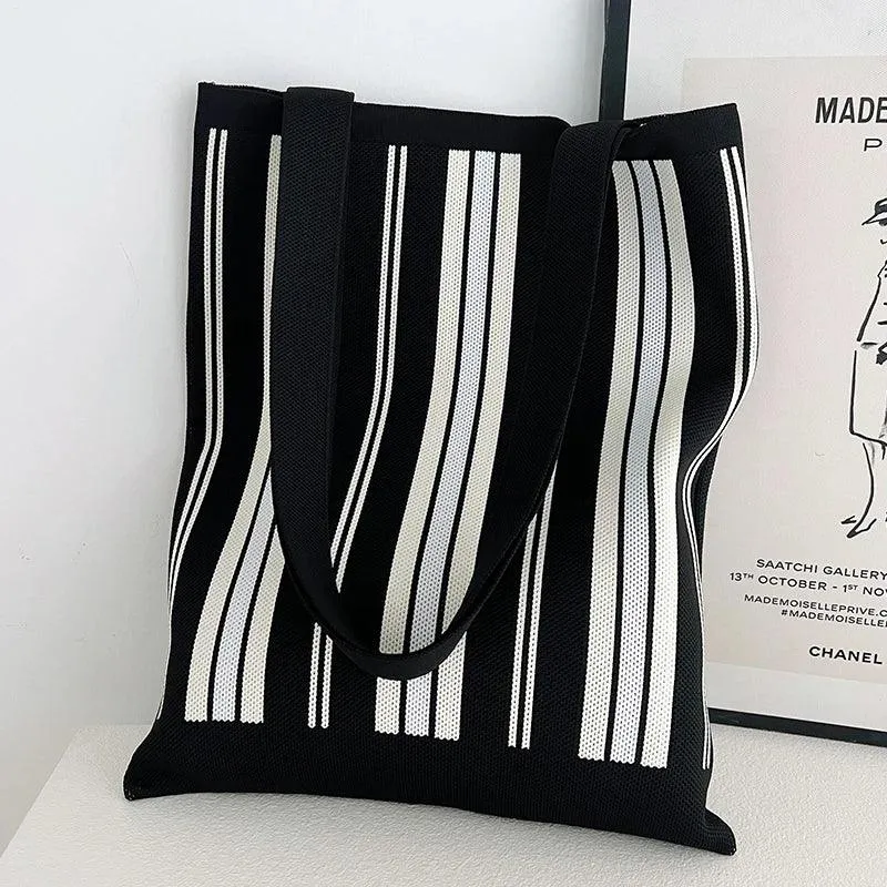 Whiskers n' Yarn Knit Tote Bag