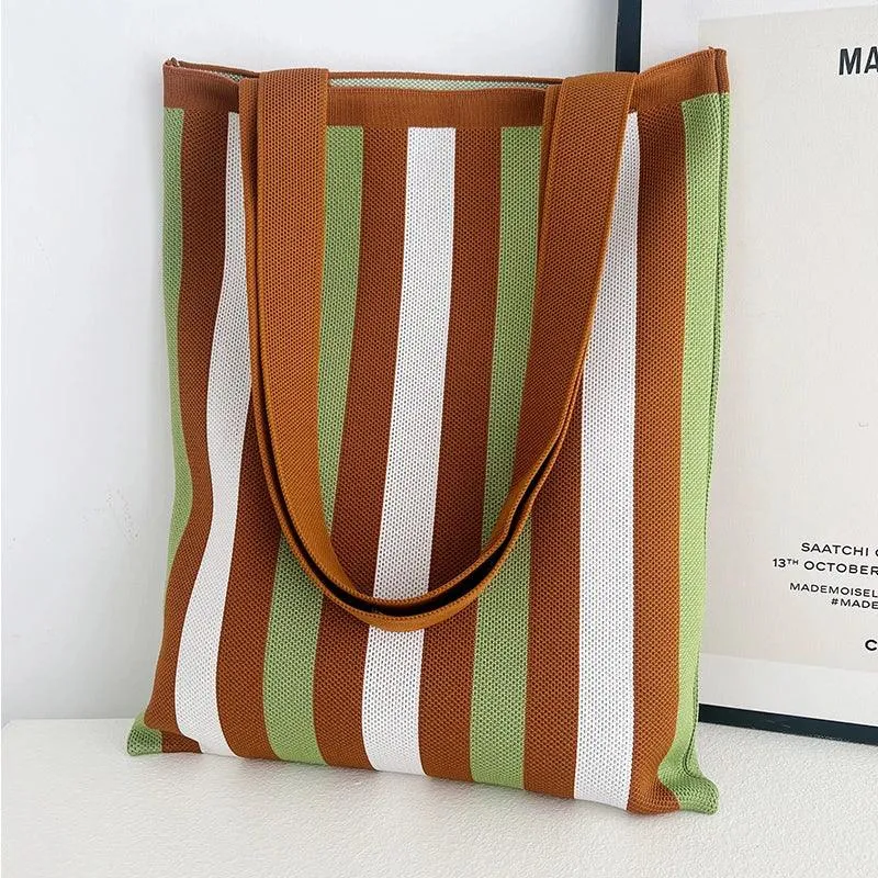 Whiskers n' Yarn Knit Tote Bag
