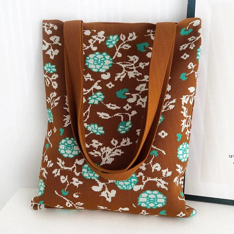 Whiskers n' Yarn Knit Tote Bag