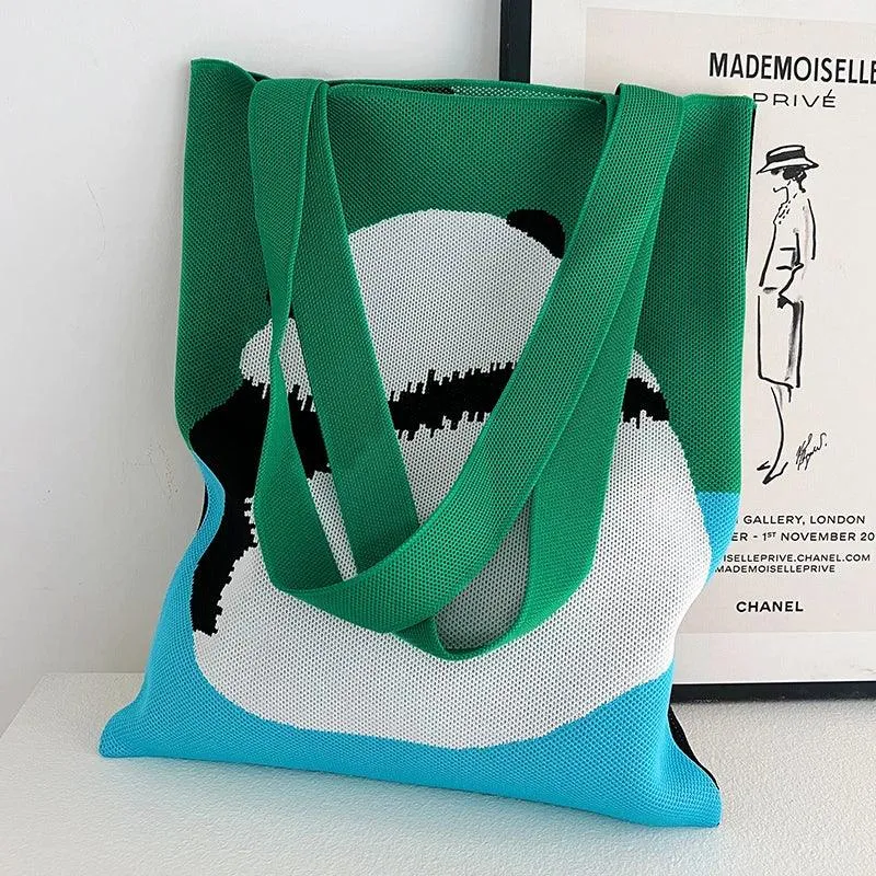 Whiskers n' Yarn Knit Tote Bag
