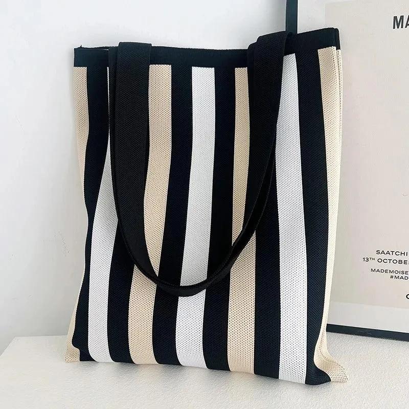 Whiskers n' Yarn Knit Tote Bag
