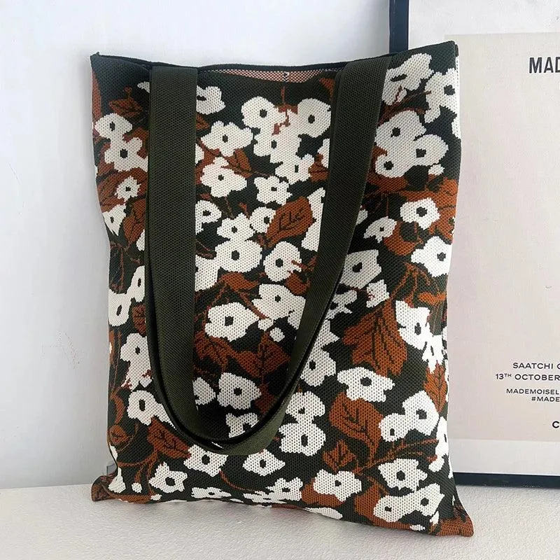 Whiskers n' Yarn Knit Tote Bag