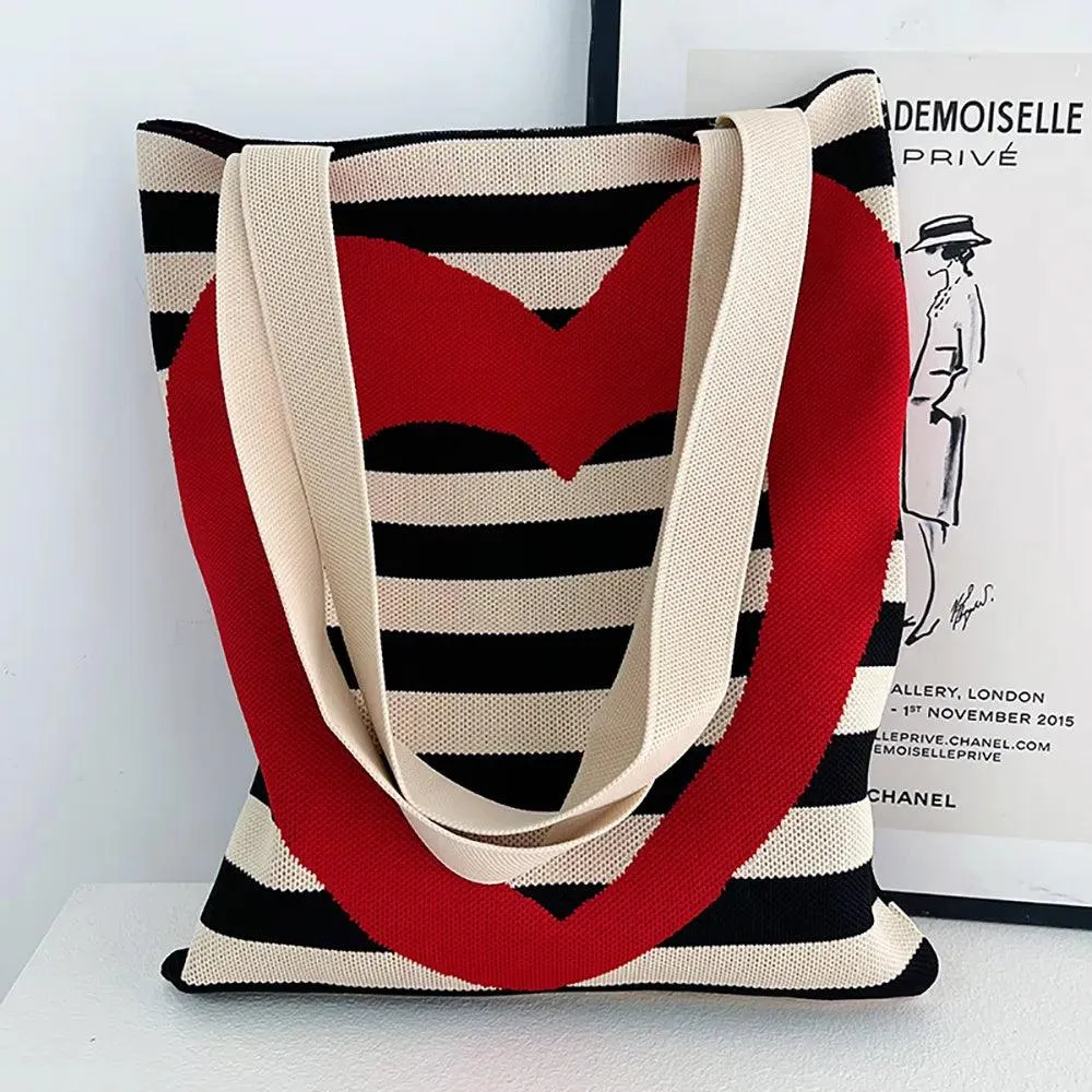 Whiskers n' Yarn Knit Tote Bag