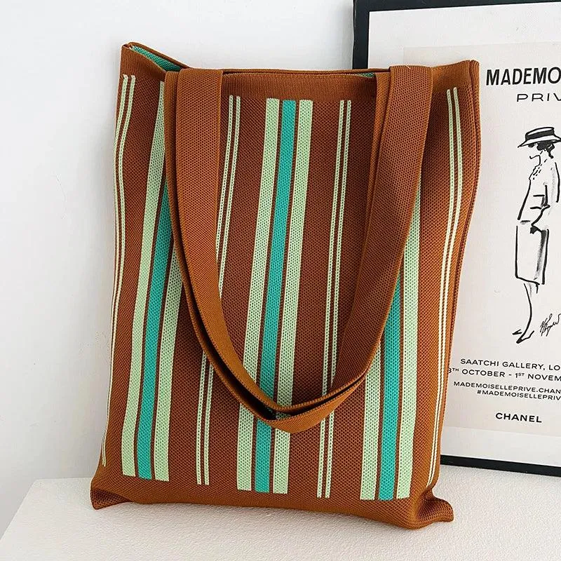 Whiskers n' Yarn Knit Tote Bag