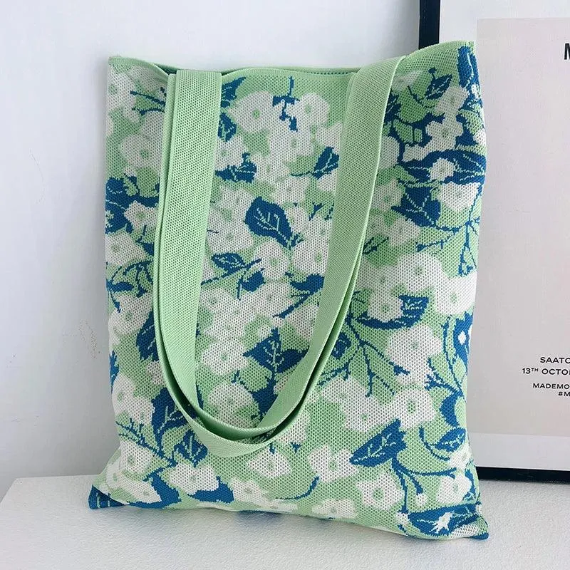 Whiskers n' Yarn Knit Tote Bag