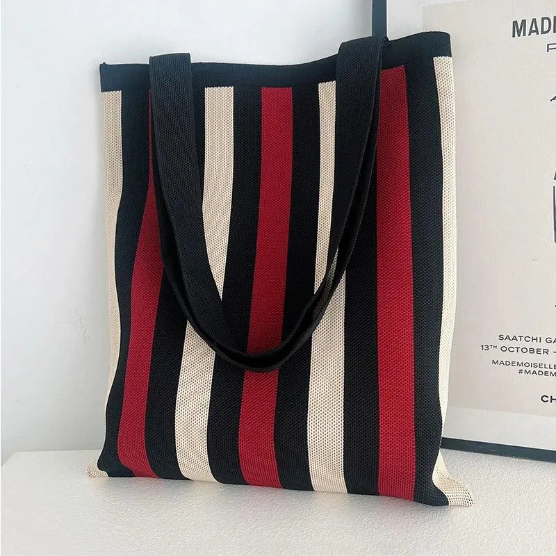 Whiskers n' Yarn Knit Tote Bag