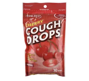 Wild Cherry Cough Drops, 30 Drops
