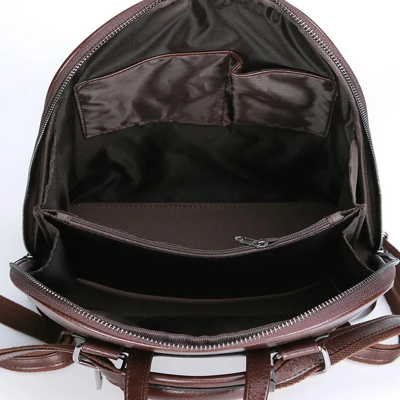 Wild PU leather backpack