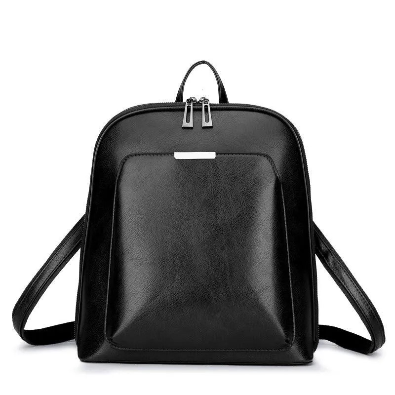 Wild PU leather backpack