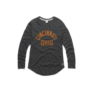 Women's Cincinnati Ohio Long Sleeve Tee